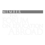 Forum education abroad member logo.
