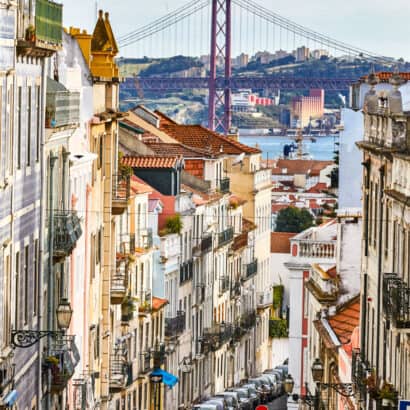 The city of Lisbon.