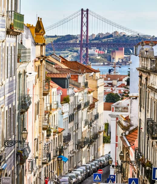 The city of Lisbon.