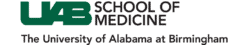 University of Alabama at Birmingham School of Medicine logo.