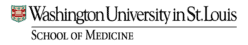 Washington University logo.